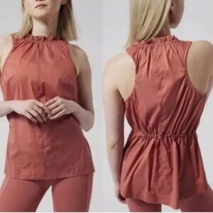 Athleta Levitate Tank SIZE XS Muted Red Run Tank Top Sleeveless